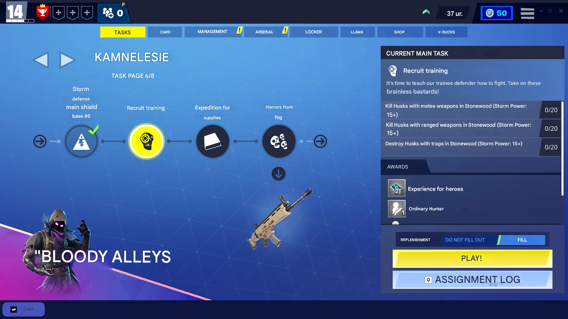 F1030 OLD PVE / OG STW Account - Smart Guy, Marzipan, Ronin (all styles), Carbide (all styles), Omega 